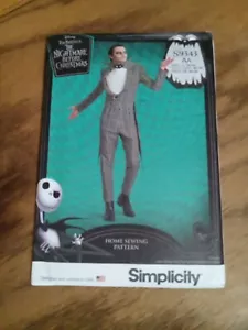 Simplicity - 9343 - Nightmare before Christmas, Jack Skellington, Herren Kostüm - Bild 1 von 2