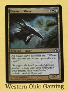 Magic The Gathering Planar Chaos Dormant Sliver #156/165 Foil MTG TCG CCG - Picture 1 of 2