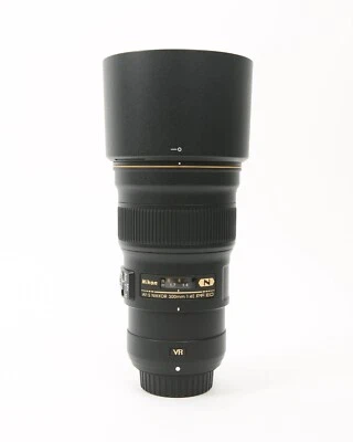 Nikon AF-S NIKKOR 300mm f/4E PF ED VR Lens with Both Caps and Hood - Image 1 of 4