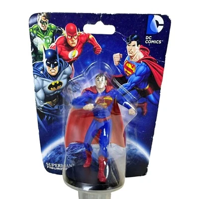Figura de Superman Figura Miniatura Nueva en Paquete DC Comic Super Hero Clark Foto 1 de 4
