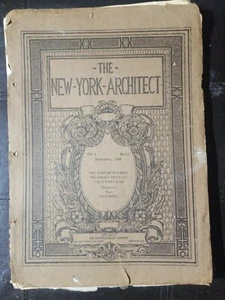 Antik 1908 New York City Architekt Architektur Fotografie Portfolio Fotos - Bild 1 von 12