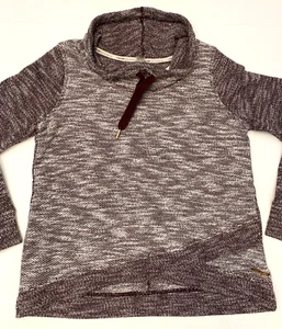Maglione Calvin Klein donna L pullover maglia cotone performance collo cappuccio - Foto 1 di 10