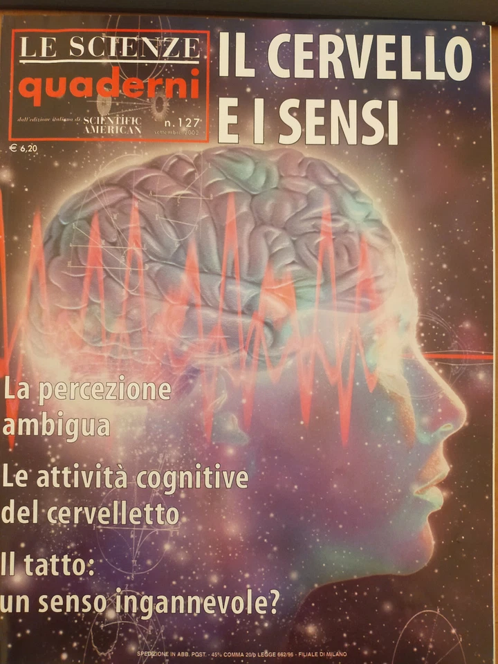Le Scienze Quaderni n°127 - IL CERVELLO E I SENSI - settembre 2002 - Immagine 1 di 1