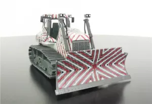 para NZG para Liebherr para PR736 para LGP para Nagee Bulldozer modelo de camión 1:50 - Imagen 1 de 4