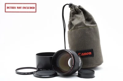 [Casi COMO NUEVO+++ con estuche] Lente Canon nueva FD NFD 85 mm f/1,2 L retrato MF de JAPÓN Foto 1 de 4