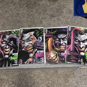 DC Comics Drei Ausgaben Batman: Drei Joker 1-3 plus Variante Cover von 1. - Bild 1 von 5