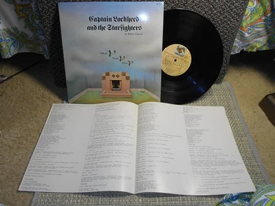 Robert Calvert m- with insert LP Captain Lockheed and the Starfighters -Hawkwind - Image 1 of 3
