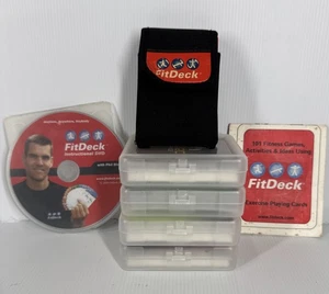 Fit Deck Cards Set X6 Bundle Good Condition With Disc & Manual Stretch Travel - Picture 1 of 9