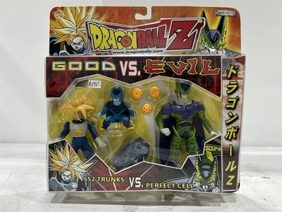 Фигурка Dragon Ball Z Good VS Evil SS2 Trunks vs Cell Jakks Pacific DBZ 2003 - Изображение 1 из 4