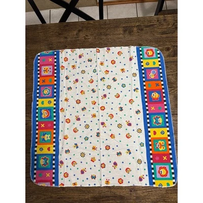 Vintage fisher price 1999 baby receiving blanket - Image 1 of 2