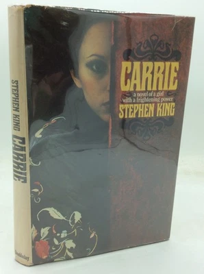 CARRIE - Stephen King - 1974 vintage book club edition in dj - Image 1 of 4