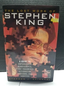 The Lost Works of Stephen King Hardback Book 1998 Very Good - Foto 1 di 7