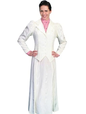 Scully Womens Wahmaker Five Gore Walking Skirt Natural Poly Blend Moire - Image 1 of 2