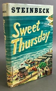 First Edition John Steinbeck Sweet Thursday The Viking Press 1954 - Foto 1 di 12