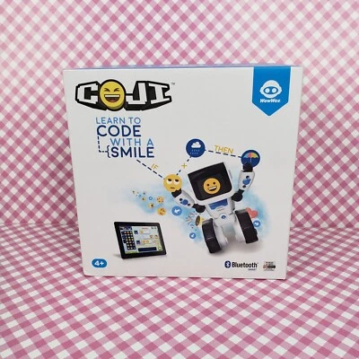 NUEVO WowWee Codificación COJI Robot Inteligente Bluetooth Aprende a Codificar con Una Sonrisa S.T.E.M Foto 1 de 4