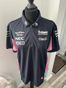 SportPesa Racing F1 Team Claro Polo Tshirt Top Size L - Picture 1 of 5