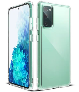 Funda para Samsung Galaxy S20 FE | Ringke [Fusion] Transparente PC Trasera TPU Cubierta Antigolpes - Imagen 1 de 24