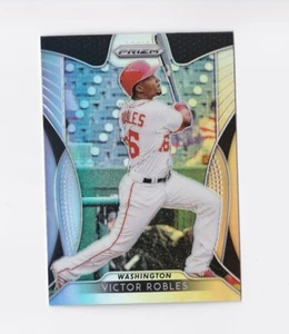 2019 Panini Prizm Prizms Silver #101 Victor Robles Washington Nationals - Picture 1 of 2