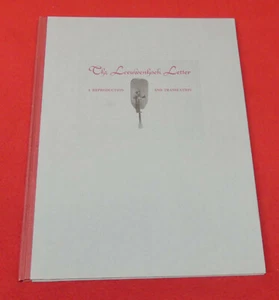 The Leeuwenhoek Letter - Barnett Cohen - 1937 - Reproduction & Translation - Picture 1 of 9