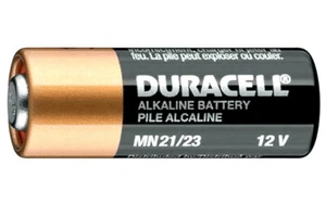 1 batteria MN21 12V alkalina DURACELL A23 K23A LRV08 MN21/23 x telecomando auto - Foto 1 di 1