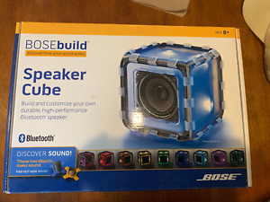 BOSE BOSEbuild Speaker Cube  Build-it-yourself Bluetooth Speaker New Sealed RARE