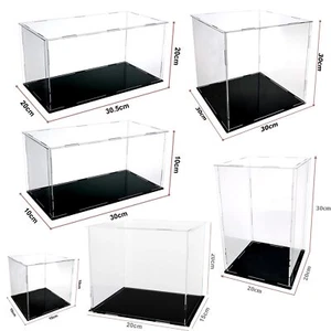 Anpassbare Acrylhülle Modell Spielzeug Vitrine Abdeckung transparent staubdicht - Bild 1 von 22