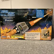 Playmates: Star Trek The Next Generation PHASER 1993 Tested Boxed Mint