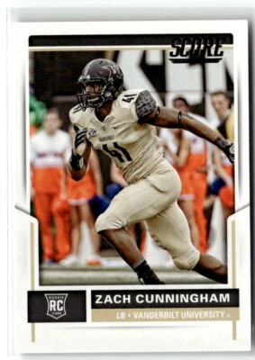 2017 Score #344 Zach Cunningham - Image 1 of 2