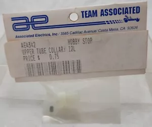 Team Associated 4342 Upper Damper Tube Collar White RC12 RC12L Pan Car RC Part - Picture 1 of 1