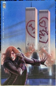 I Love NY (9-11 Tribute) Joseph Michael Linsner arte raro ~ Cry for Dawn ~ casi nuevo - Imagen 1 de 1