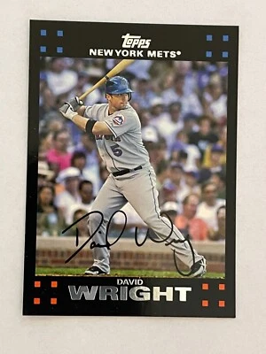 2007 TOPPS DAVID WRIGHT #260 3B NEW YORK METS BASEBALL CARD - Image 1 of 2