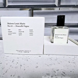 MAISON LOUIS MARIE No.13 Nouvelle Vague Perfume Oil - Picture 1 of 5