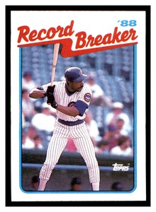 1989 Topps #4 ANDRE DAWSON Chicago Cubs ~F3P