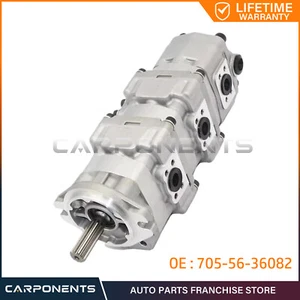 Hydraulic Gear Pump 705-56-36082 7055636082 for Komatsu Loader WA250-6 WA250PZ-6 - Imagen 1 de 3