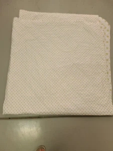 Pottery Barn Kids "Big & Small Gold Dots" Reversible Full/Queen Quilt - Picture 1 of 4