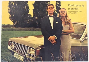 prospectus brochure Nouvelle Ford 17 M et 20 M automobile voiture prospekt - Foto 1 di 6