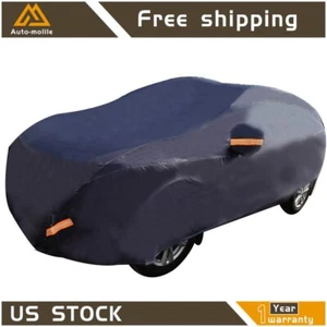 Universal Sedan Full Car Cover All Weather Protection Waterprood Anti-UV 3XXL - Picture 1 of 8