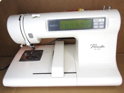 Компьютеризированная вышивальная машина Brother PE-100 на запчасти/ремонт - проблема со временем - Изображение 1 из 4