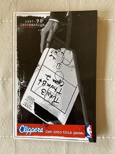 1997-98 Los Angeles Clippers NBA Basketball Information Guide - NM Condition! - Bild 1 von 2