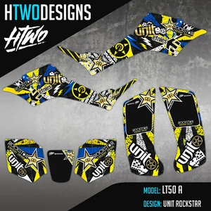SUZUKI LT50A GRAPHICS KIT TO FIT LT 50 A STICKERS QUAD DECALS STICKER GRAPHIC - Picture 1 of 2