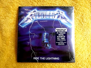 NEW/SEALED METALLICA RIDE THE LIGHTNING 8 SONG CD CARDBOARD SLIPCASE HYPE 004R-2 - Bild 1 von 6