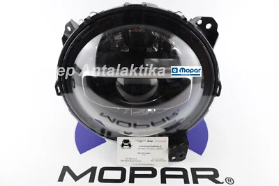 Headlamp LED Right Jeep Wrangler JL 2018-2022 55112880AG New Genuine Mopar - Image 1 of 4