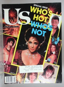Elizabeth Taylor Who's Hot Who's Not 1985 Prince Eddie Murphy Lennon US Weekly - Picture 1 of 13