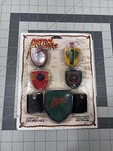 Vintage Patrol Ranger Abenteuer Reisepass Spielzeug Set Kompass Taschenlampe Gürtel Schritt Ritus - Bild 1 von 6
