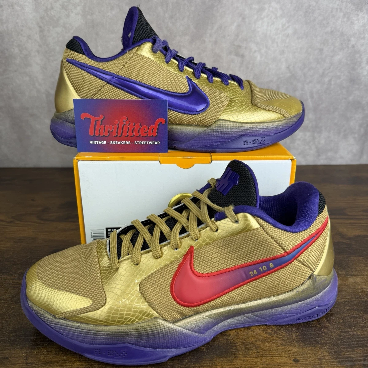 Nike Zoom Kobe 5 Protro x Undefeated Hall Of Fame for Sale
