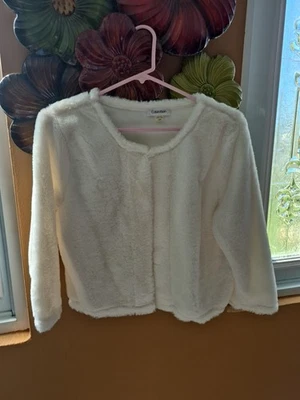 Mujer Calvin Klein Corto Imitación Piel Cárdigan Vestido Encogido Mangas 3/4 Crema XL Foto 1 de 4