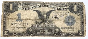 1899 $1 Silver Certificate Note - Picture 1 of 2