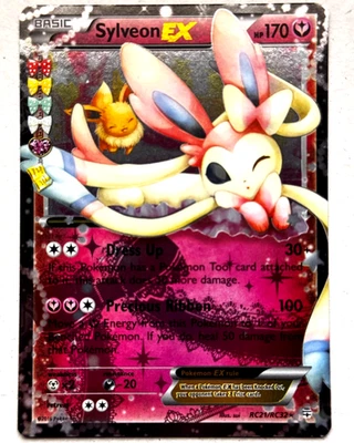 SYLVEON EX RC21/RC32 POKEMON XY GENERATIONS RADIANT COLLECTION HOLO FULL ART - Image 1 of 3