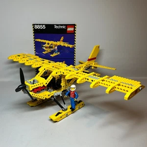 Vintage Lego Technic Set 8855 Prop Flugzeug KOMPLETT mit Anleitung *ohne Karton* - Bild 1 von 13