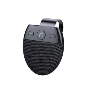 Kit mains libres de haut-parleur de voiture Bluetooth sans fil commande vocal... - Zdjęcie 1 z 8